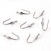 Tarnish Resistant 316 Stainless Steel Stud Earring Hooks STAS-Q239-015-4