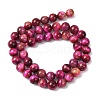 Grade B Natural Tiger Eye Beads Strands G-F591-18-8mm-05-01-9
