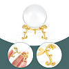 10Pcs Alloy Mineral Display Holder ODIS-AR0001-21-3