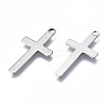 201 Stainless Steel Pendants STAS-N095-024-2