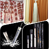 100Pcs Rectangle PE Plastic Film Storage Bags ABAG-WH0038-81B-3