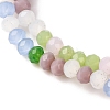 Faceted Glass Beads Strands GLAA-G074-A02-1-2