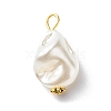 ABS Plastic Imitation Pearl Pendants PALLOY-JF00835-2