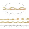 Rack Plating Brass Cable Chains CHC-A010-07G-2