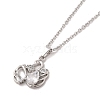 304 Stainless Steel Pendant Necklaces NJEW-U002-21P-1