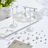 Brass Stud Earring Findings KK-ME0002-57-4