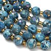 Electroplated Natural Druzy Geode Crystal Beads Strands G-F833-P01-10mm-05-4