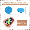 96Pcs 12 Colors  Fibre Perfume Pads DIY-SP0004-47B-02-2