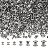 280 Sets 7 Styles Iron & Brass Double Cap Rivets KK-FG0001-19P-1