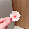 Flower Plastic Claw Hair Clips PW-WG3FA62-13-1