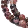 Natural Rhodonite Beads Strands G-J400-E14-04-4