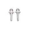 Tibetan Style Alloy Pendants TIBE-S108-108T-AS-RS-1