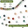 3 Strands Natural Indian Agate Beads Strands G-NB0005-32-2
