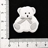 Bear Silicone Focal Beads SIL-D008-01B-3