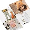 4Pcs 4 Color Imitation Leather Cloth Iron on/Sew on Patches DIY-FH0003-99-4