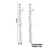 Fashionable Fringed Dangle Stud Earrings KI4942-2-1