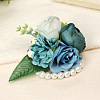 Cloth Flower Wrist Corsage HULI-PW0002-003B-1