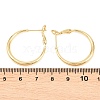 Brass Hoop Earrings for Women EJEW-A156-17A-G-5