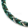 4MM Braided Nylon Cord Bracelets FIND-A057-01G-21-2