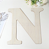 Letter Unfinished MDF Sheets WOOD-WH20012-008N-7