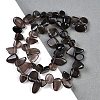 Natural Ice Obsidian Nuggets Beads Strands G-B125-A02-01-2