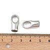 Tarnish Resistant 304 Stainless Steel Cord Ends STAS-N034-16-4