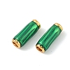 Brass Enamel Beads KK-K364-19G-3