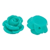 Rose Flower Opaque Resin Beads X-CRES-B1029-A12-1