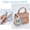 Transparent PVC Coin Wallets ABAG-WH0044-28-5