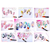 Stainless Steel Saw Shape Nail Art Brush Pen MRMJ-P001-39-07-3