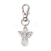 Angel Glass Beads Pendant Decoration HJEW-JM02650-2