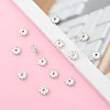 Iron Rhinestone Spacer Beads RB-A008-8MM-S-7