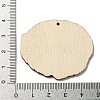 Wood Pendant WOOD-H107-04-05-3