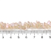 Spray Painted Glass Beads Strands GLAA-P062-C03-4