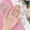 24Pcs 4 Style Alloy Pendants ALRI-FH0001-07-3