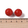 Synthetic Coral Carved Beads CORA-C001-08C-3