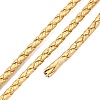 Braided PU Leather Cords WL-WH0005-002E-3