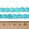 Dyed Natural White Jade Beads Strands G-T143-16F-5