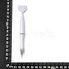 Heart ABS Plastic Nail Art Rhinestones Pickers Pens AJEW-C040-02B-5