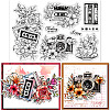 Custom PVC Plastic Clear Stamps DIY-WH0448-0554-1