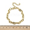 304 Stainless Steel Cable Chain Bracelets for Women BJEW-F488-14G-4