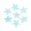 Frosted Glass Beads FGLA-T005-01D-1