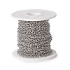 Tarnish Resistant 304 Stainless Steel Rolo Chains CHS-E016-02F-P-2