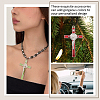  3Pcs 3 Style Zinc Alloy Enamel Big Pendants FIND-NB0004-93-6