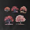 PET Tree Self Adhesive Decorative Stickers DIY-K069-01C-1