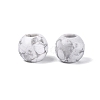 Natural Howlite European Beads G-Q602-09A-06-3