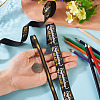 3 Styles Graduation Pattern Polyester Ribbon OCOR-TA0003-32-6