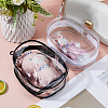 2Pcs 2 Colors Transparent Plastic Storage Zipper Bags ABAG-FH0001-16A-4