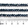 Opaque Glass Beads Stands EGLA-A035-P4mm-A35-4