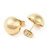 Rack Plating Brass Stud Earrings for Women EJEW-G394-18E-G-1